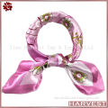 Hot sale creative printed silk cotton gauze scarf